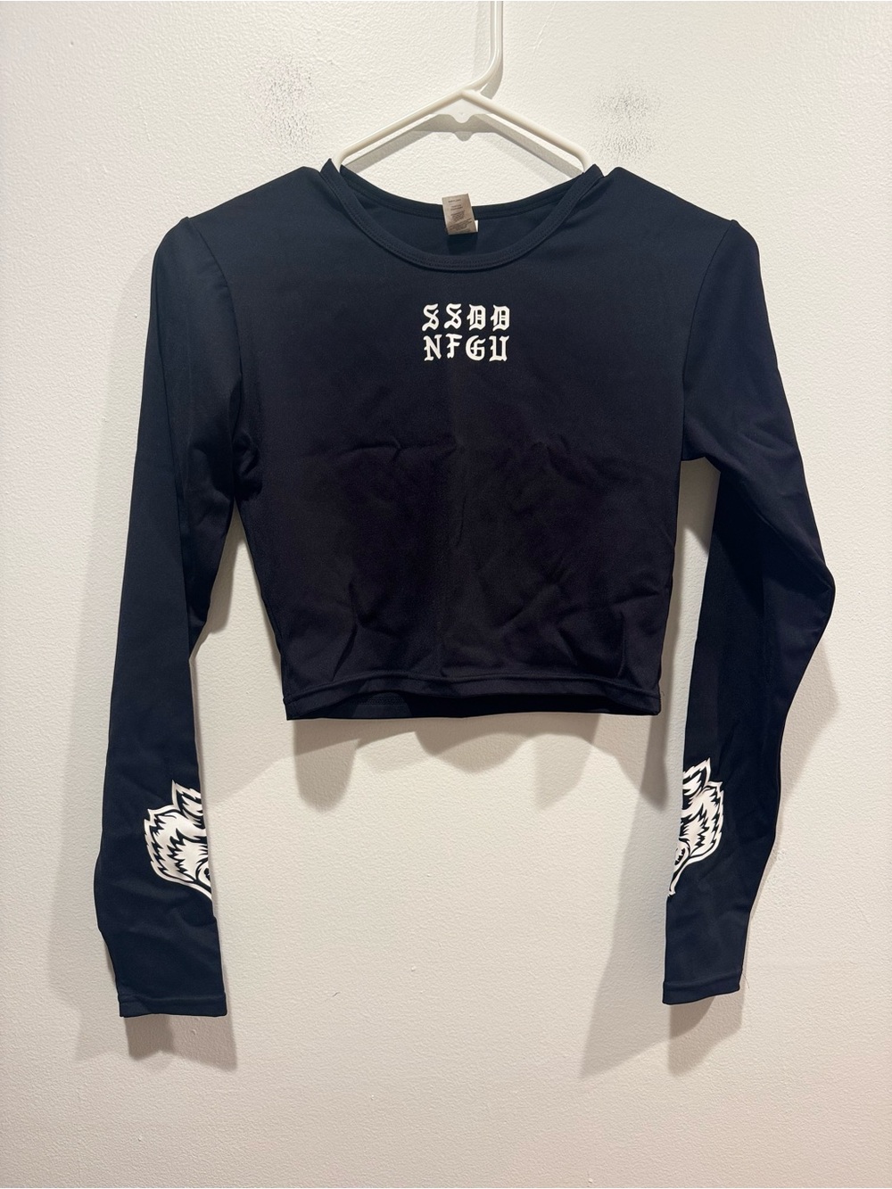 Darc Sport long-sleeve cropped top